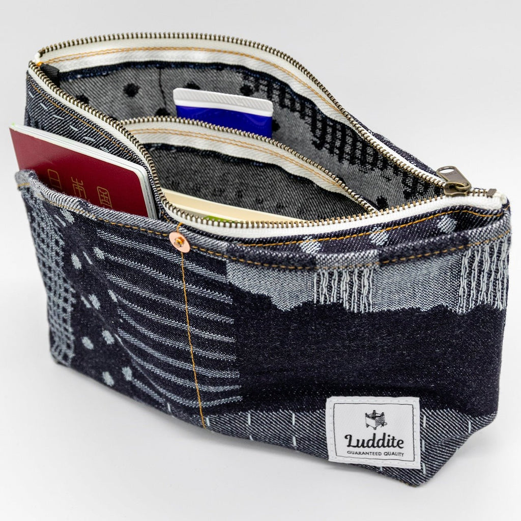 Denim Boat Pouch / Luddite