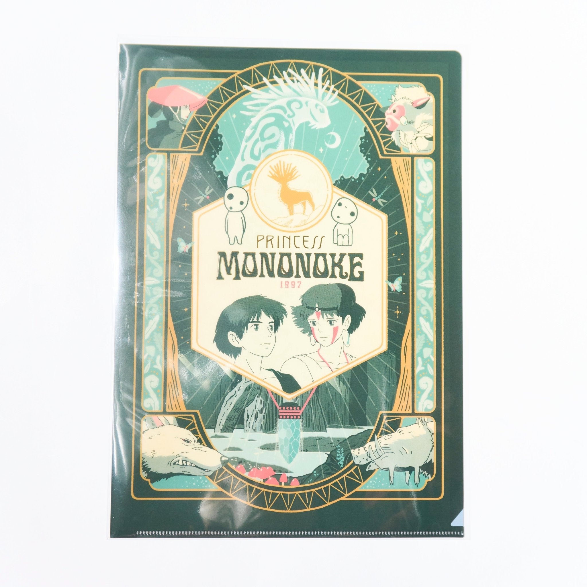Studio Ghibli Retro Frame A4 Clear File Folder / Movic