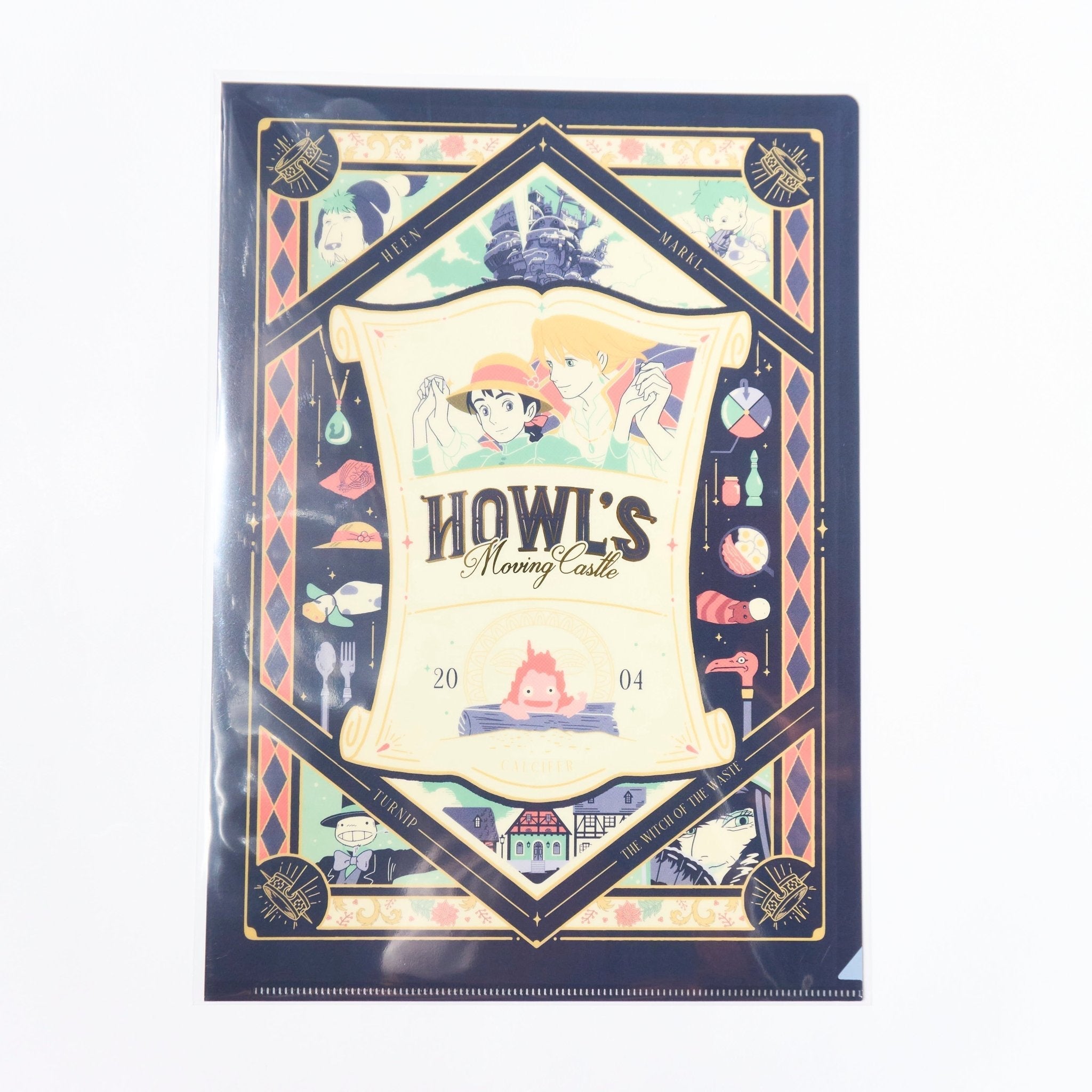 Studio Ghibli Retro Frame A4 Clear File Folder / Movic