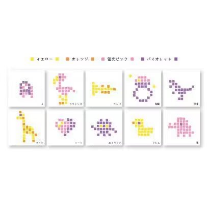 dot e pen Square Marker 4 Color Set / Sun-Star