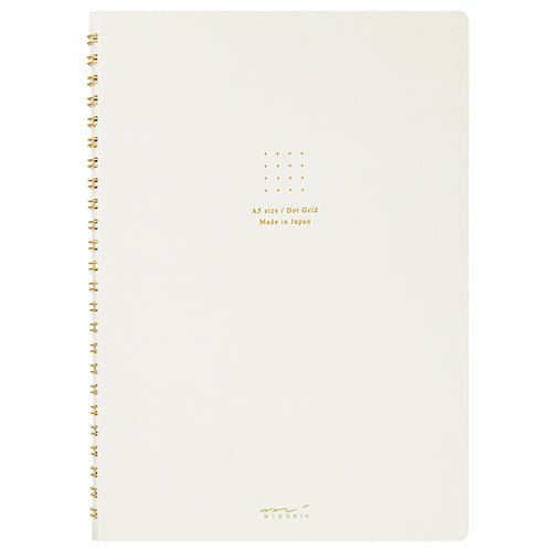 Dot Grid A5 Ring Notebook / MIDORI