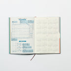 Double Schedule Planner 2026 / MIDORI