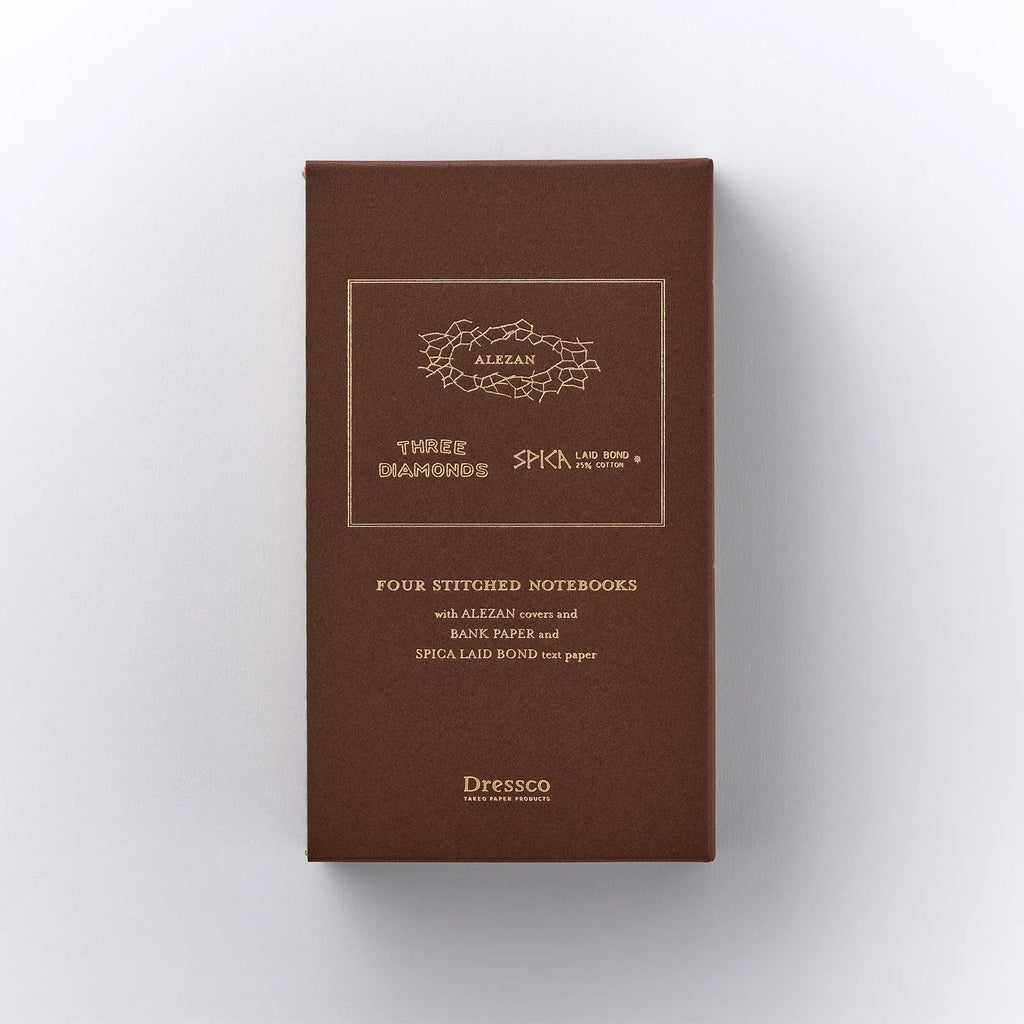 Dressco Alezan Stitch Notebook Bookcase Set / TAKEO PAPER PRODUCTS