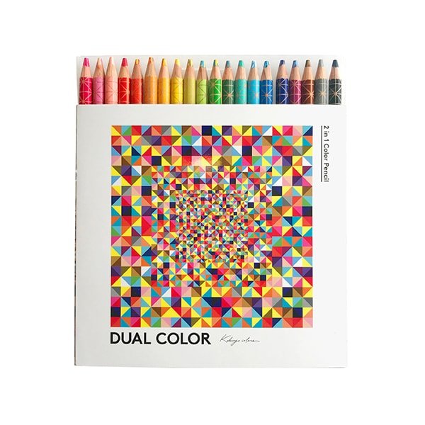 DUAL COLOR Colored Pencils / KOKUYO