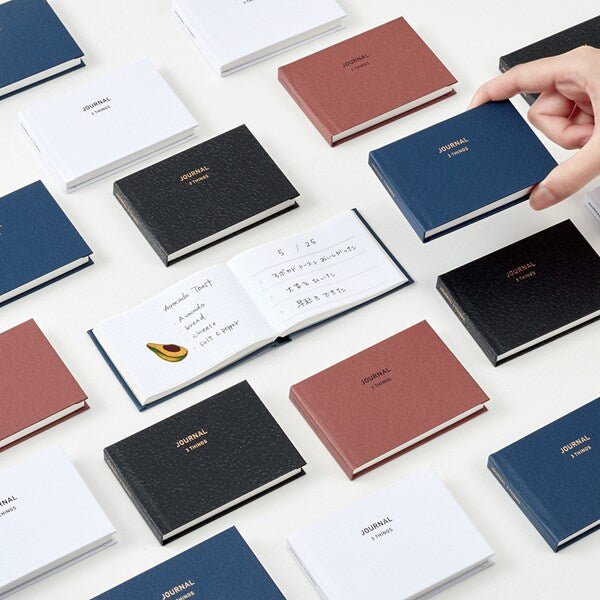 Easy Journal 3things Mini Date-Free Diary / DAIGO