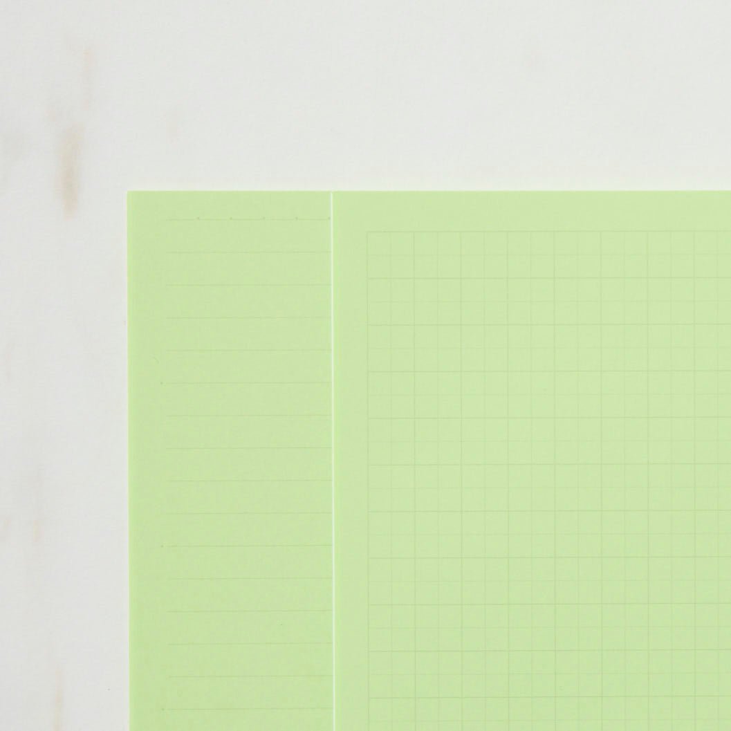 Easy-On-Eyes Green B5 Notebook / Nakamura Printing & Binding