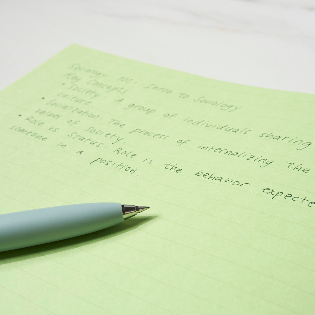 Easy-On-Eyes Green B5 Notebook / Nakamura Printing & Binding