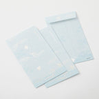 Echizen Washi Paper Envelopes with Pearl Foil Stamping / MIDORI