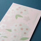 Echizen Washi Paper Envelopes with Pearl Foil Stamping / MIDORI