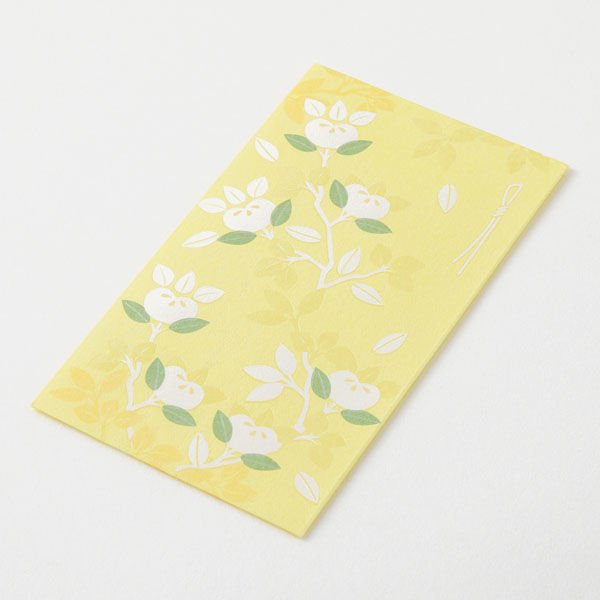 Echizen Washi Paper Envelopes with Pearl Foil Stamping / MIDORI