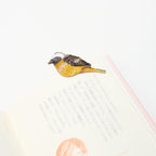 Embroidered Bird Bookmark / HISAGO