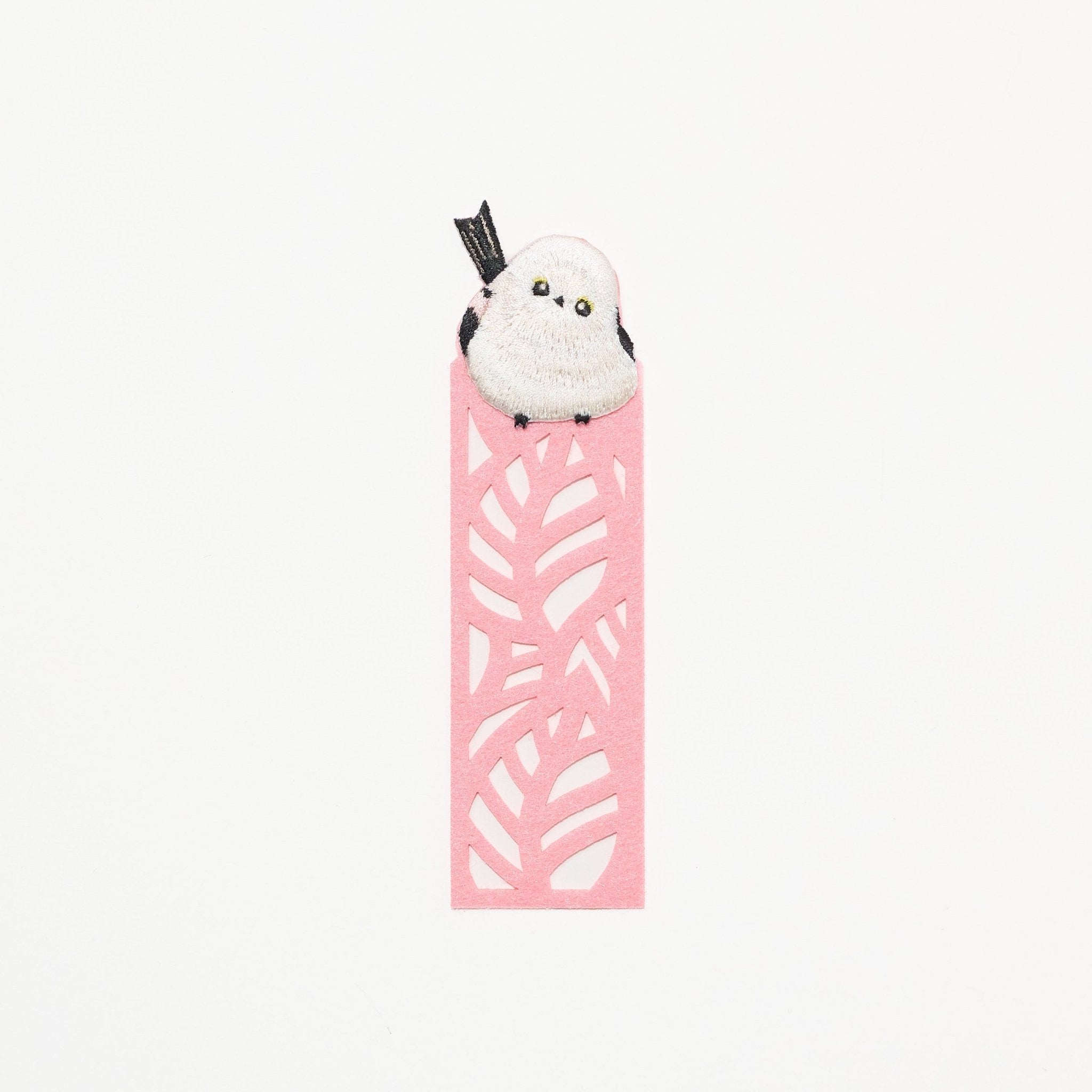 Embroidered Bird Bookmark / HISAGO