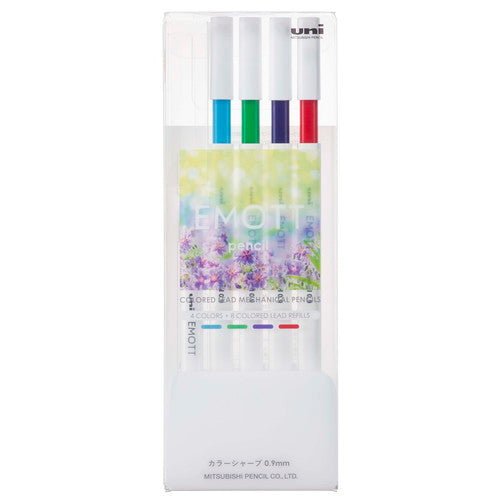 EMOTT Mechanical Pencil 4 Color Set / uni Mitsubishi Pencil