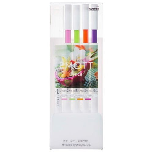 EMOTT Mechanical Pencil 4 Color Set / uni Mitsubishi Pencil