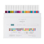 EMOTT Water Based Felt-Tip Pen 40 Color Set / uni Mitsubishi Pencil