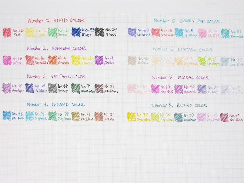 Mitsubishi Emott 40 Color Set