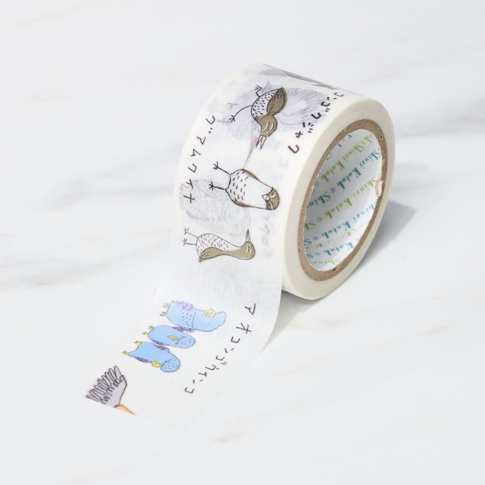 Endangered Species Masking Tape 27mm Shinzi Katoh / Seal Do