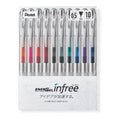 Energel Infree Gel Ink Pen 10 Color Set / Pentel