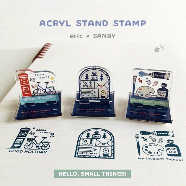 eric x Sanby Acrylic Stand Stamp / Sanby
