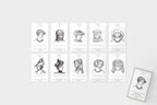 Ex Libris Bookplate Sticker Series / TOUCH & FLOW