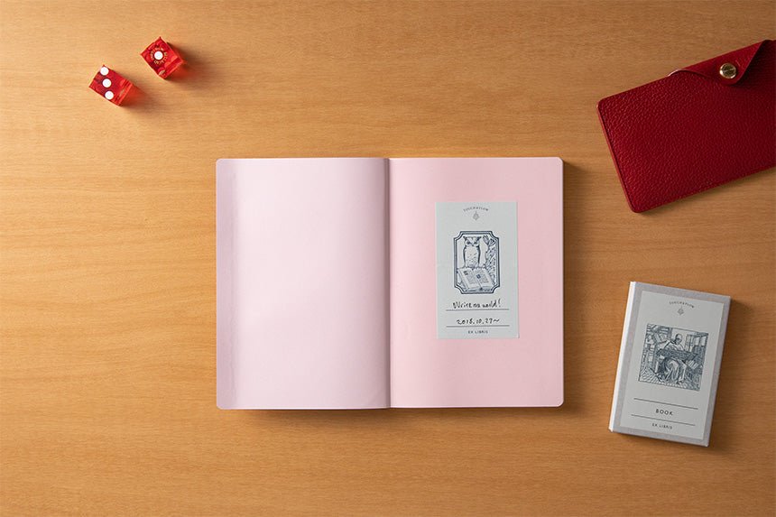 Ex Libris Bookplate Sticker Series / TOUCH & FLOW
