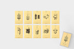 Ex Libris Bookplate Sticker Series / TOUCH & FLOW