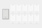 Ex Libris Bookplate Sticker Series / TOUCH & FLOW
