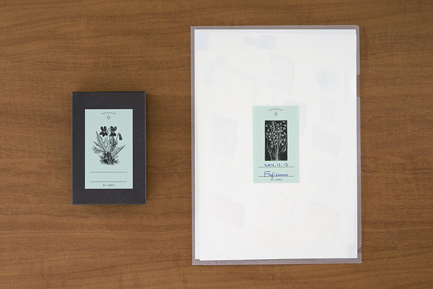 Ex Libris Bookplate Sticker Series / TOUCH & FLOW