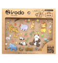 Fabric Sticker Set Animals / irodo