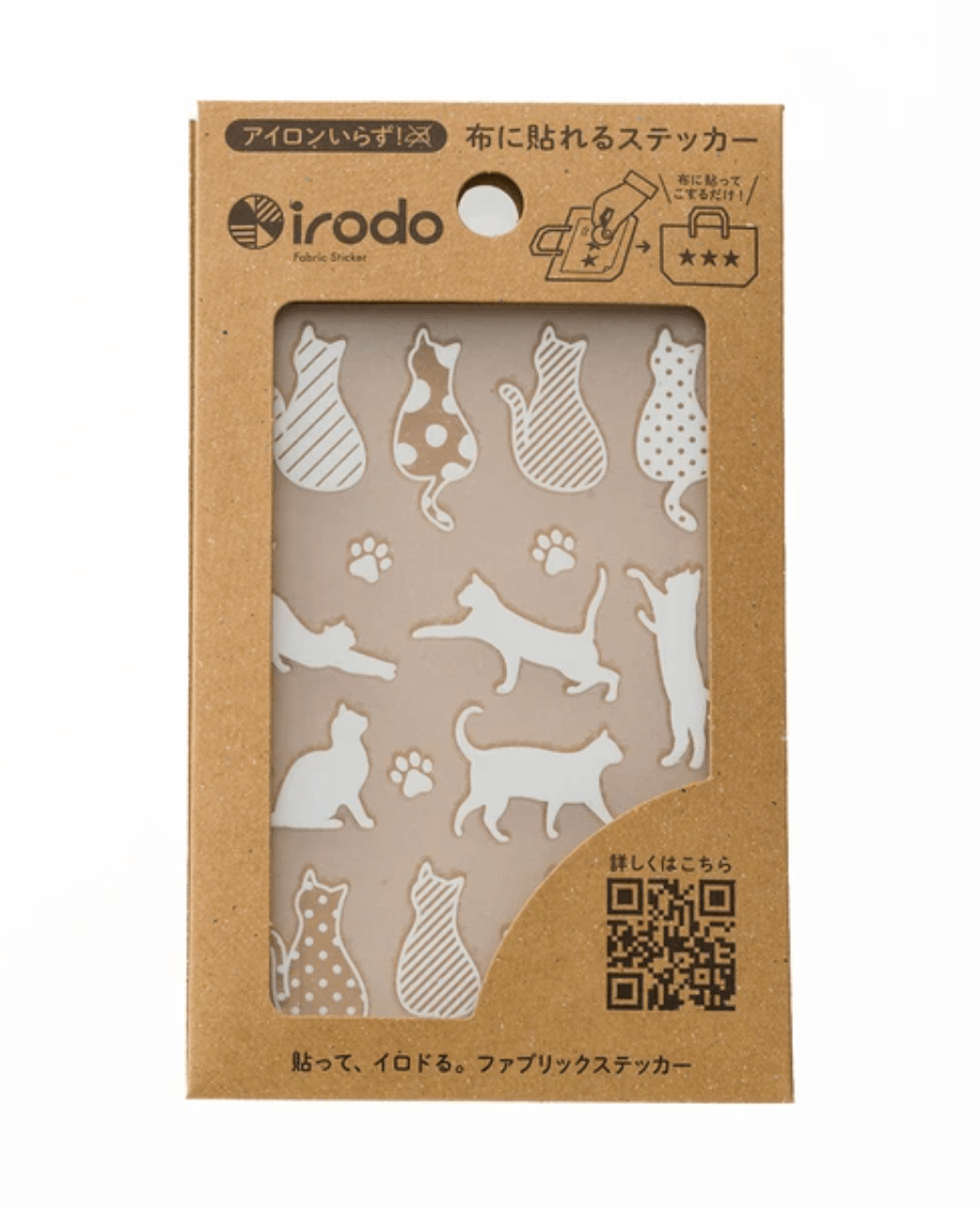 Fabric Sticker Set Cat 1 / irodo