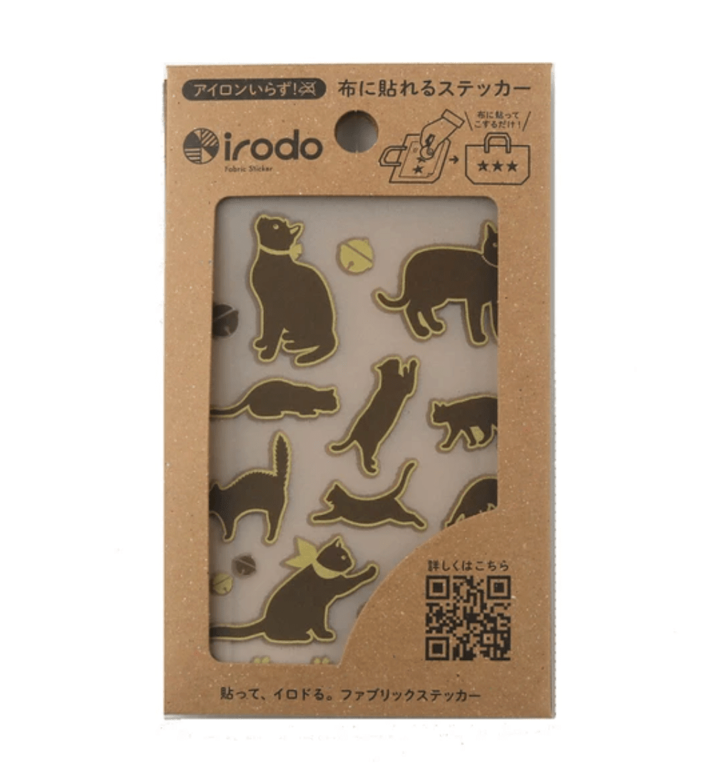 Fabric Sticker Set Cat 2 / irodo