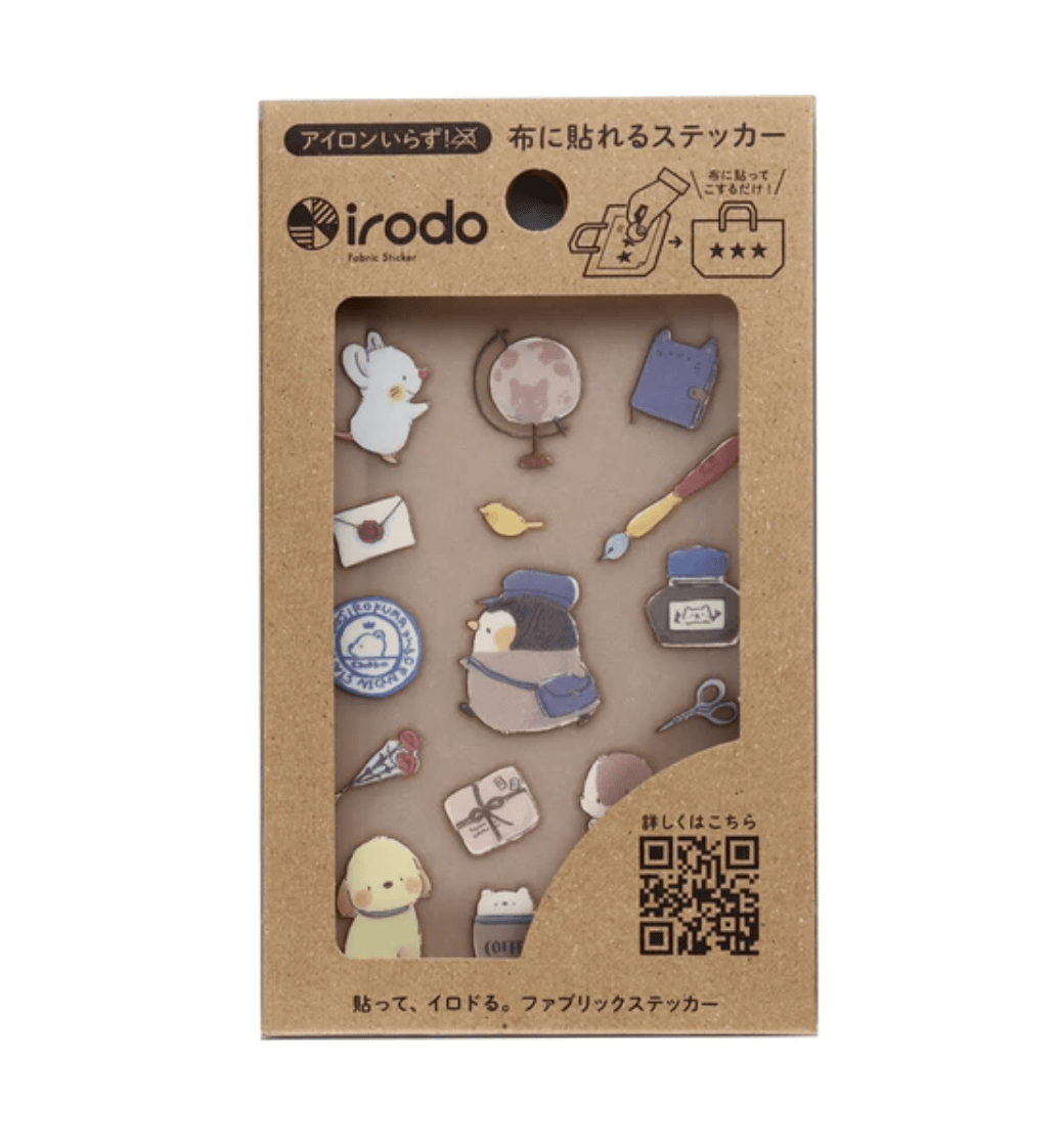 Fabric Sticker Set Cute / irodo