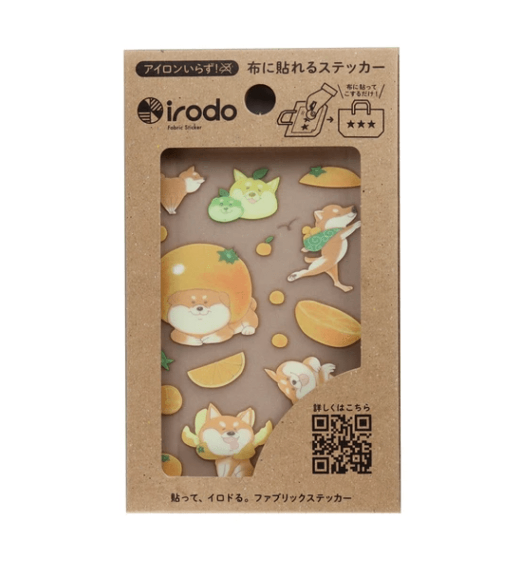 Fabric Sticker Set Cute / irodo