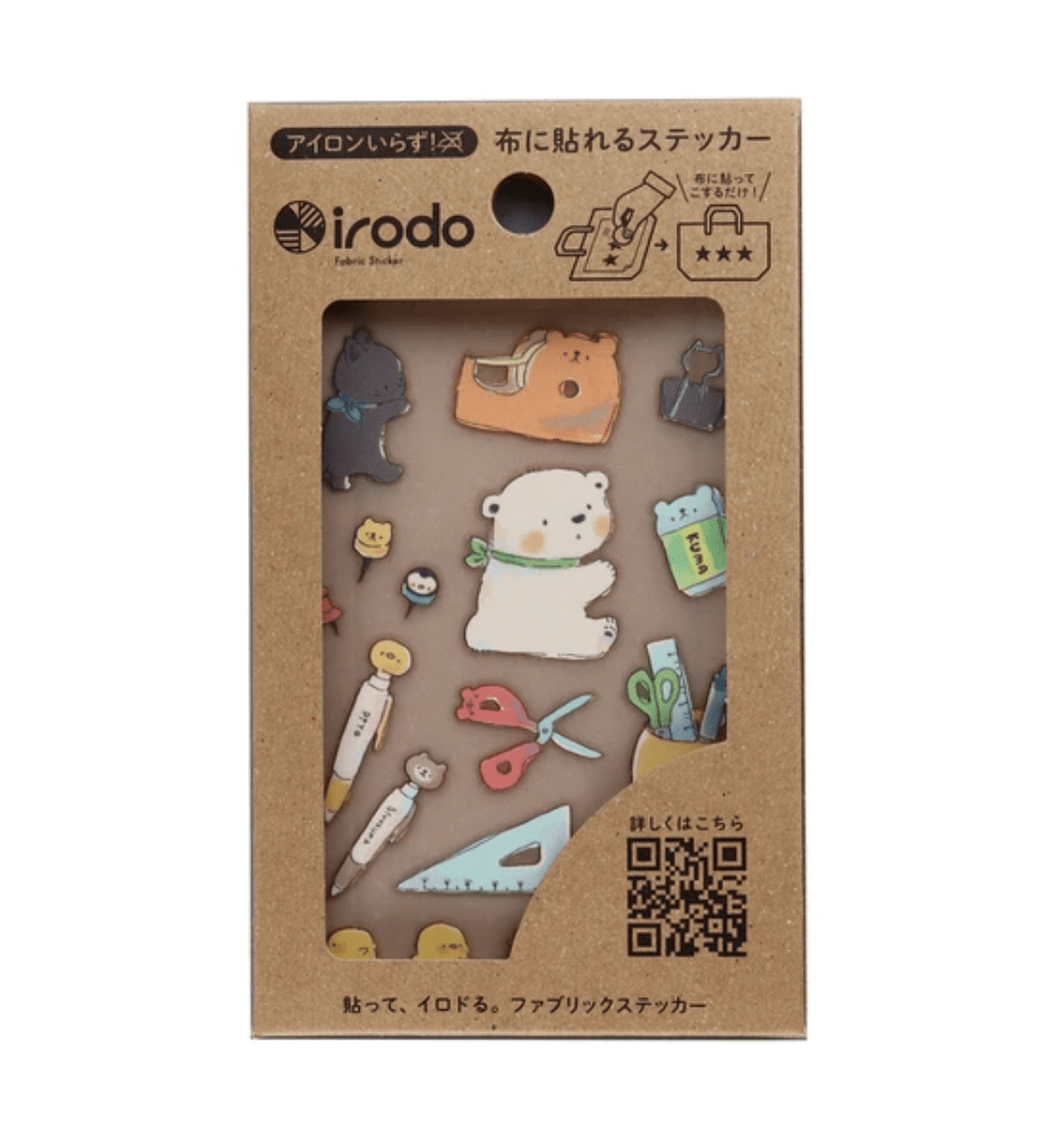 Fabric Sticker Set Cute / irodo