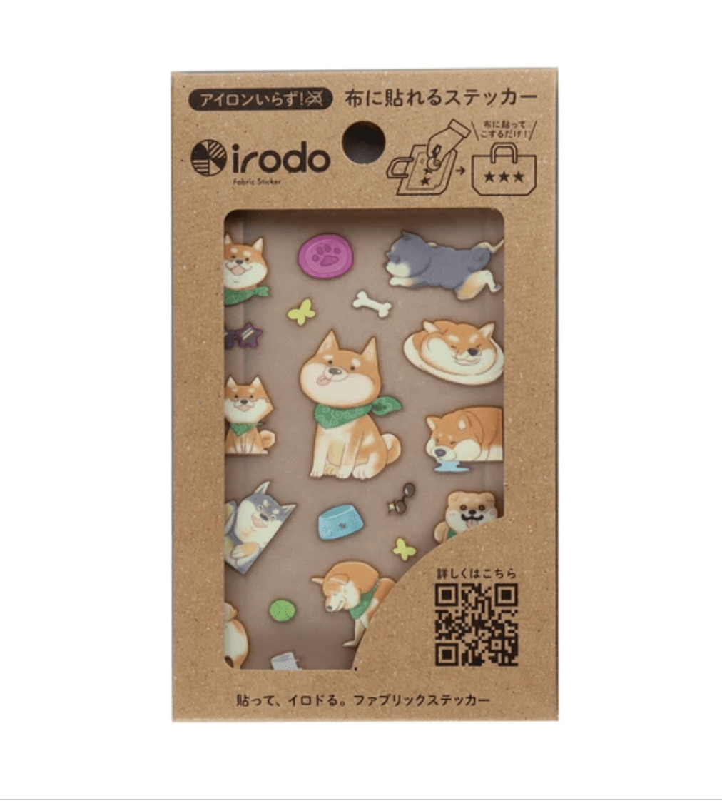 Fabric Sticker Set Cute / irodo