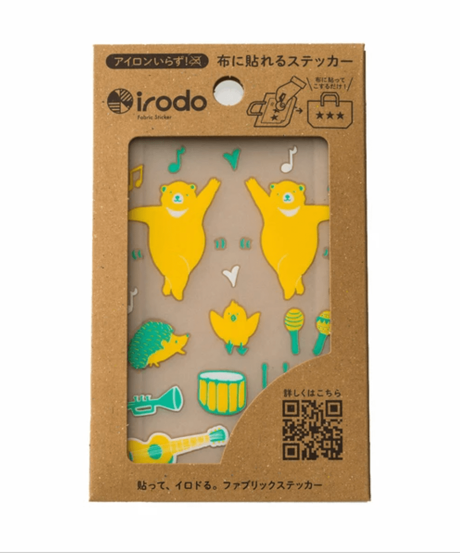 Fabric Sticker Set Dance / irodo