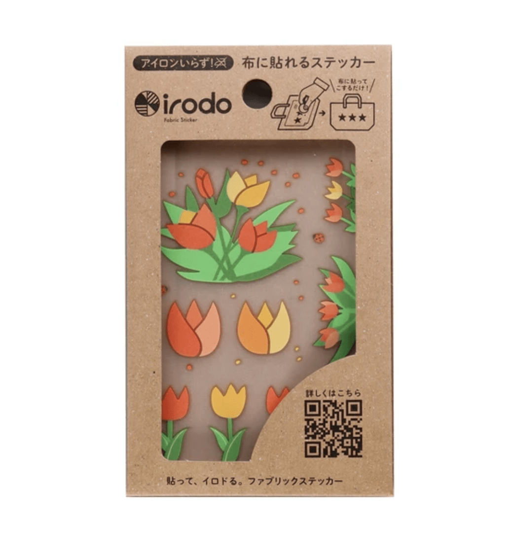 Fabric Sticker Set Flower / irodo