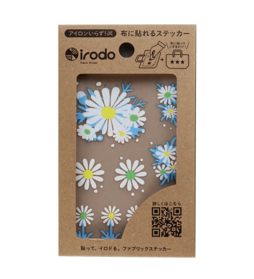 Fabric Sticker Set Flower / irodo