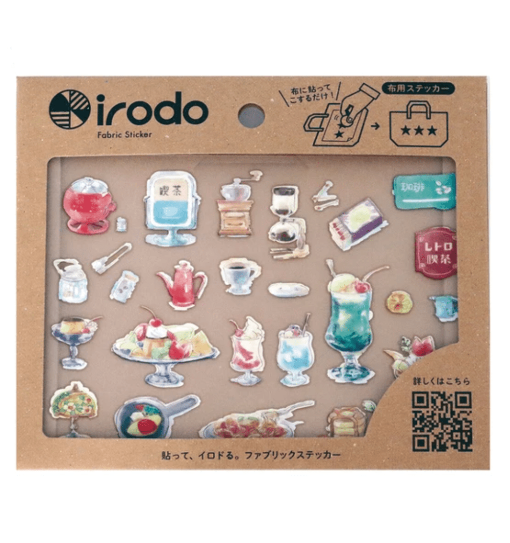 Fabric Sticker Set Food / irodo