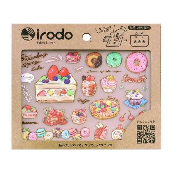 Fabric Sticker Set Food / irodo