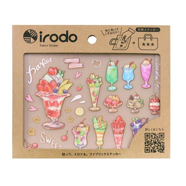 Fabric Sticker Set Food / irodo