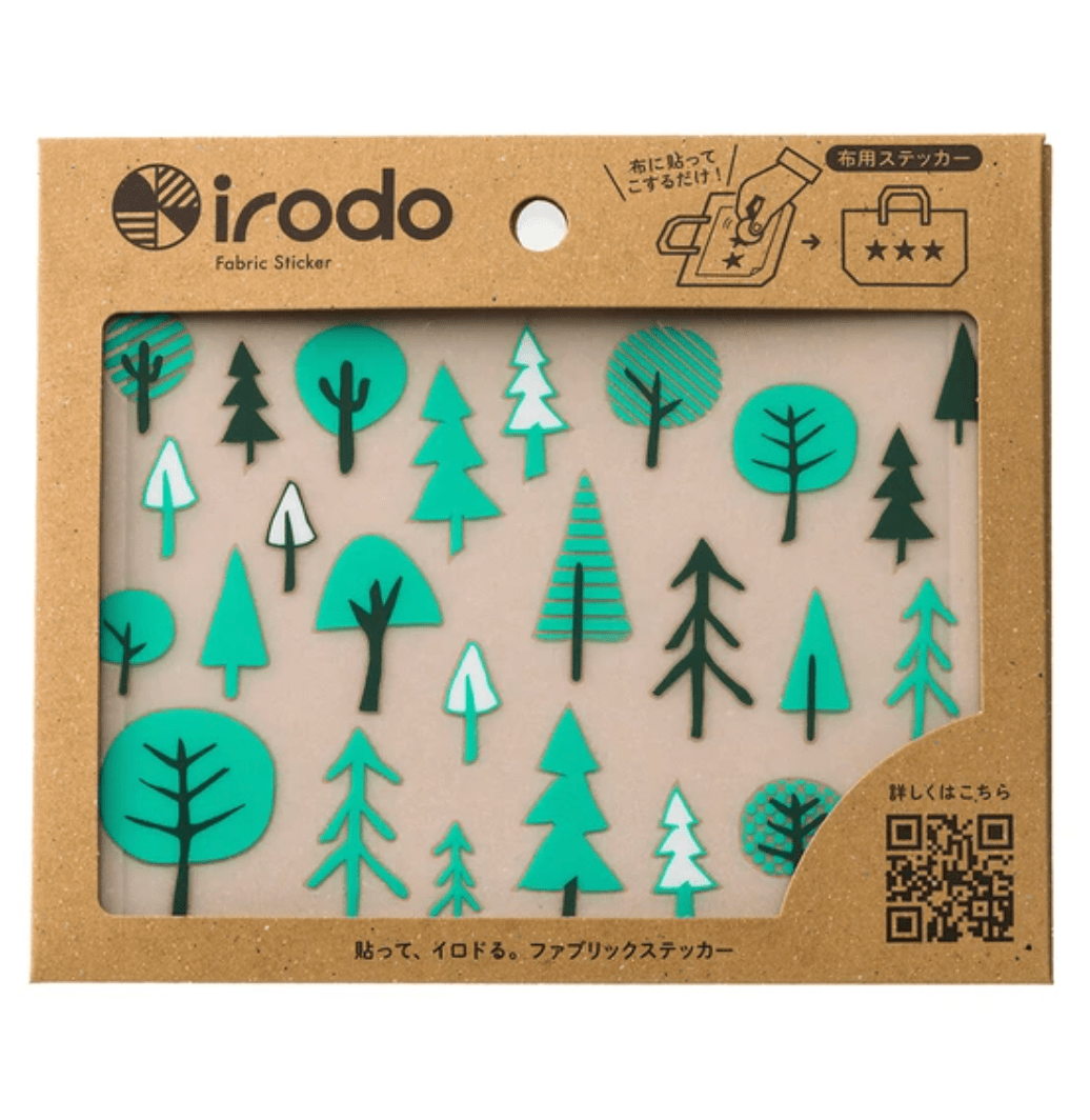 Fabric Sticker Set Forest / irodo