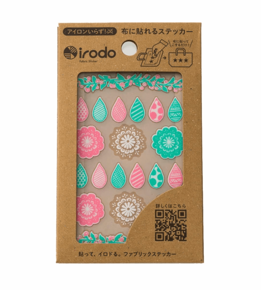 Fabric Sticker Set Lace Pattern / irodo
