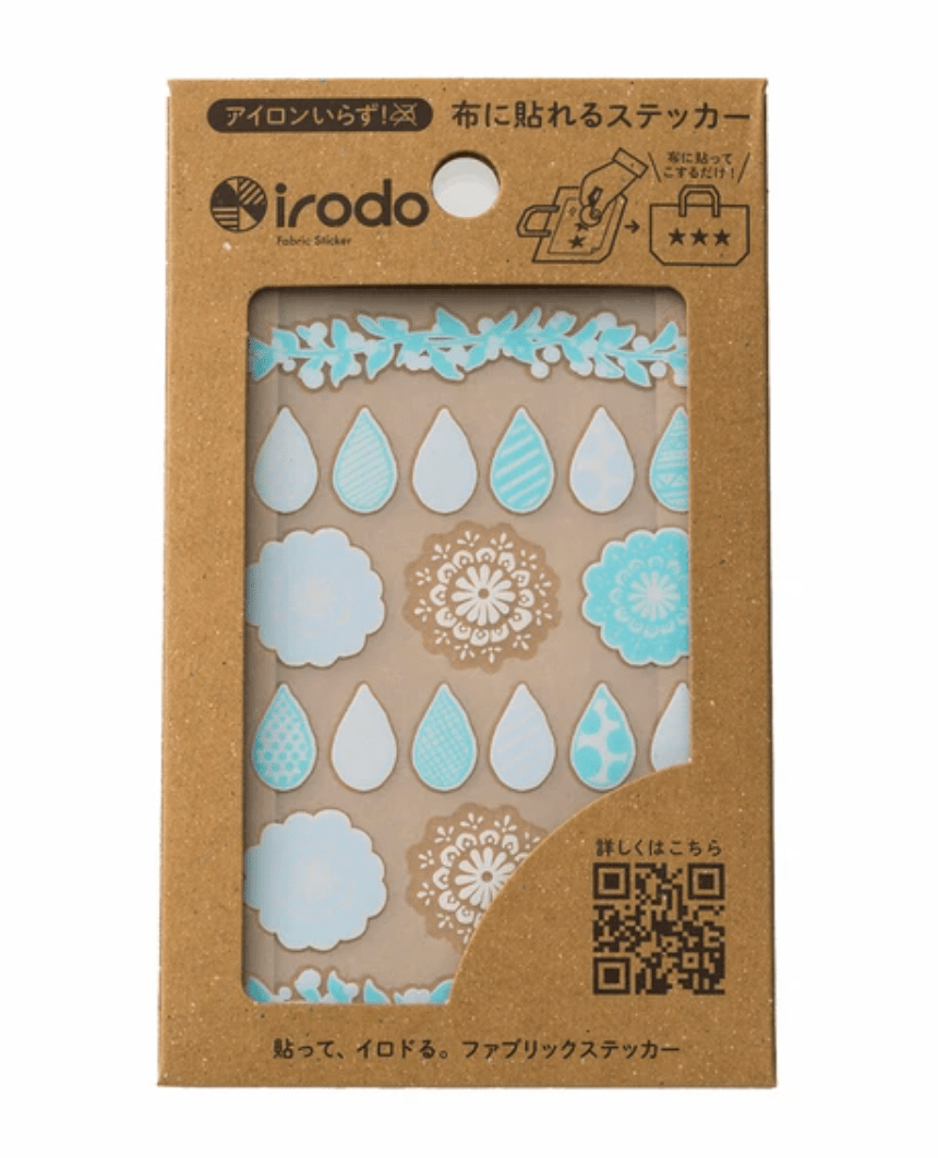 Fabric Sticker Set Lace Pattern / irodo
