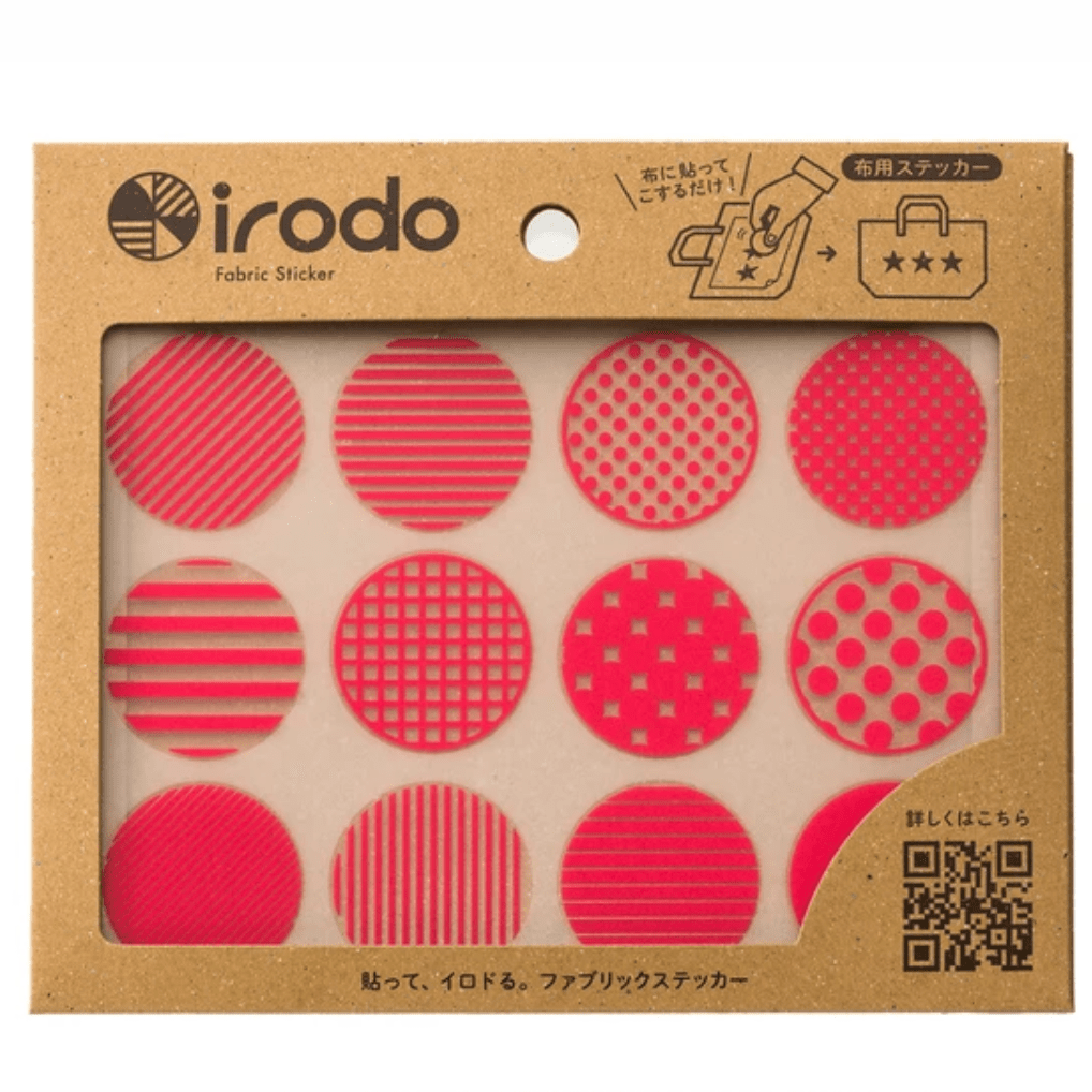 Fabric Sticker Set Pattern Dot / irodo