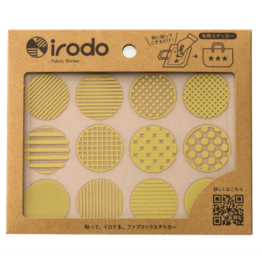 Fabric Sticker Set Pattern Dot / irodo
