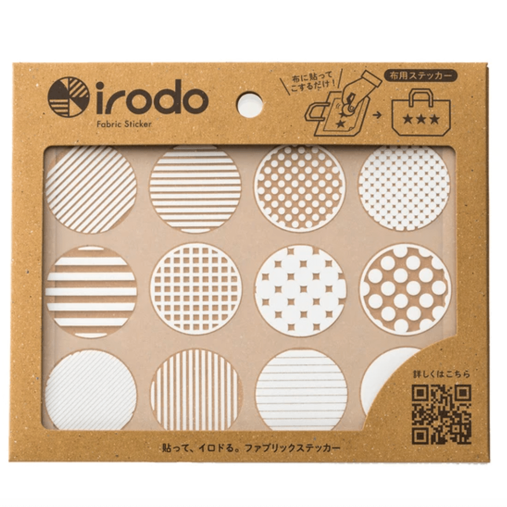 Fabric Sticker Set Pattern Dot / irodo