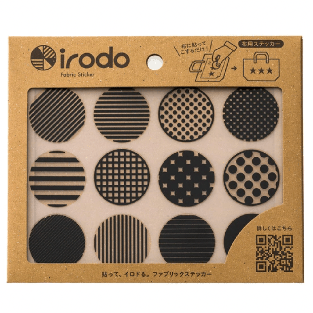 Fabric Sticker Set Pattern Dot / irodo