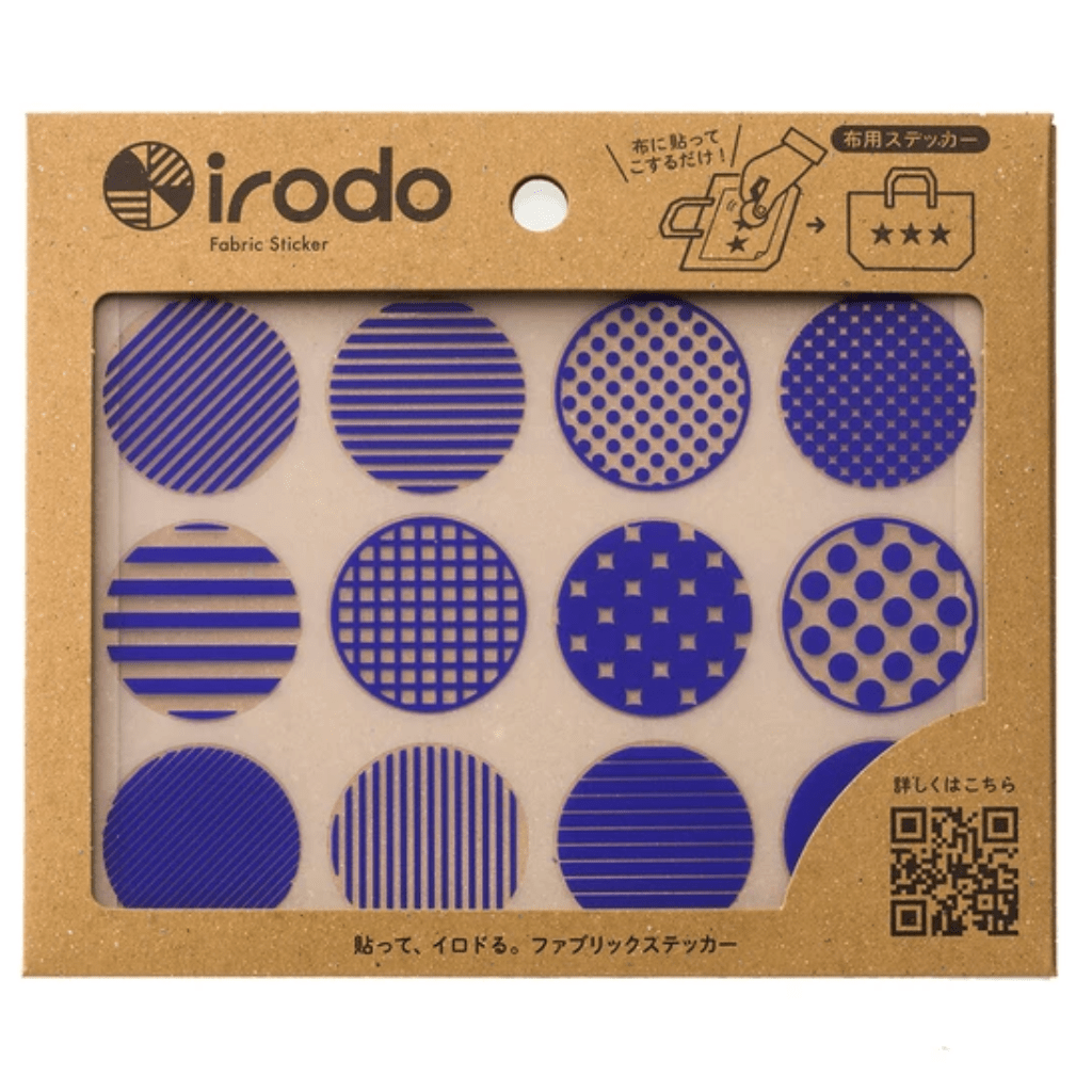 Fabric Sticker Set Pattern Dot / irodo