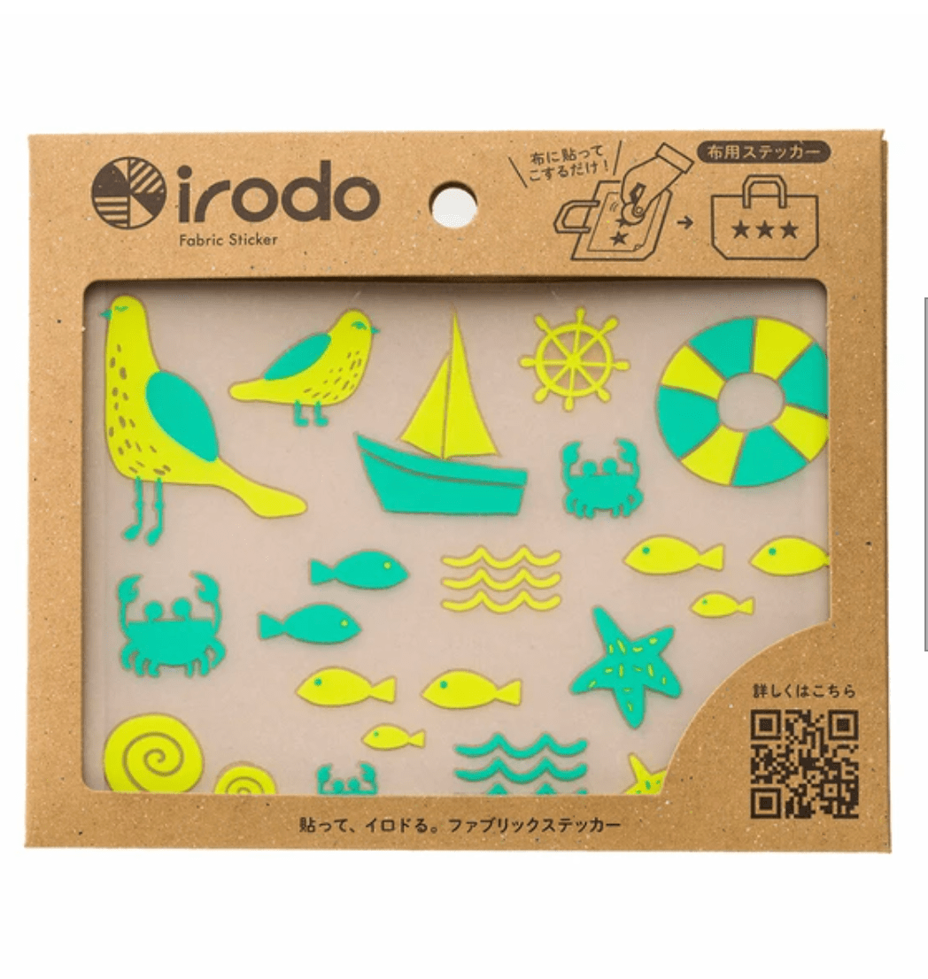 Fabric Sticker Set Sea / irodo